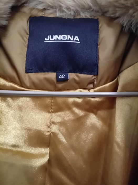 Дамско елегантно дълго яке ЮНОНА