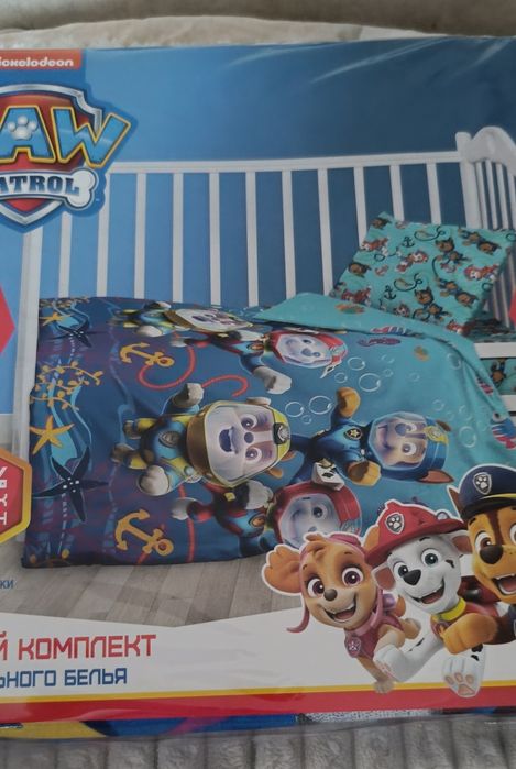 Постельное белье на детскую кроватку