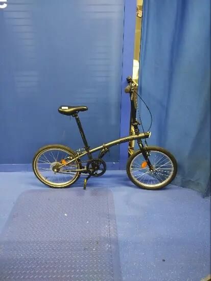 Bicicletă Pliabilă Tilt 100 Gri - universală - (SecondHand) Decathlon