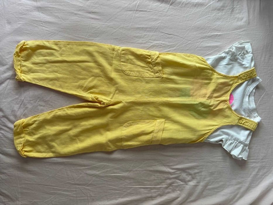Salopeta si tricou Zara marimea 104