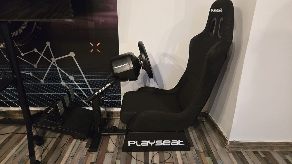 Ser volan pedale gaming/scaun