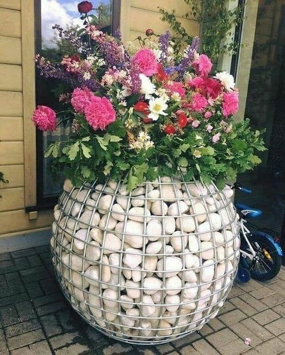 Tuvak/guldon/kashpo/betondan