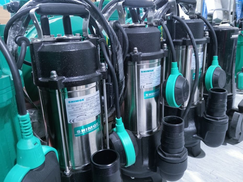 Пагружной канализационный фекальный насос