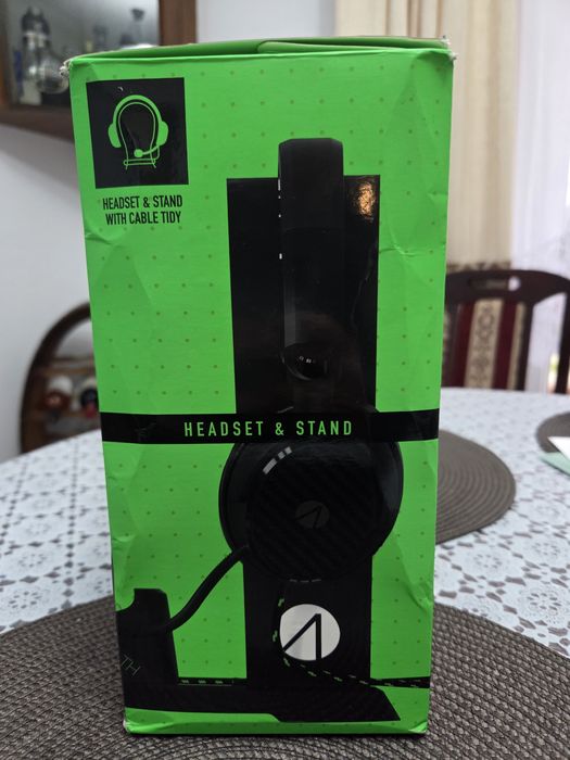 Căști Gaming+suport controller Xbox