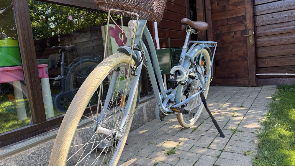Vand bicicleta City bike Elops 520