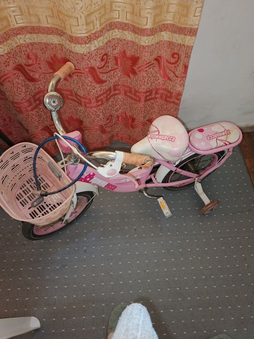 Велосипед для девочки принцесса