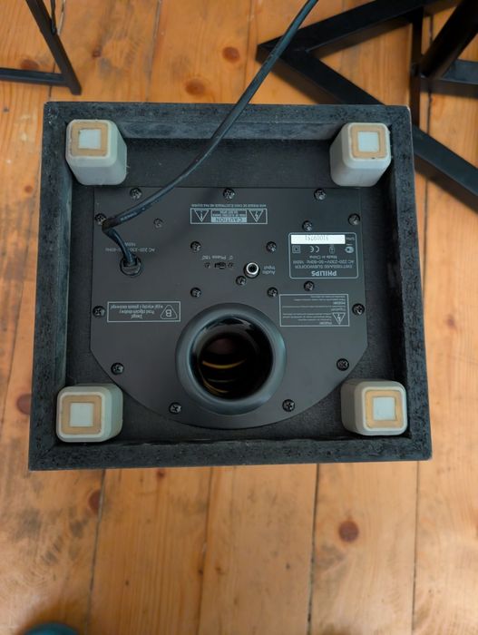 Subwoofer activ philips sw7100sa/00 bas woofer 5+1