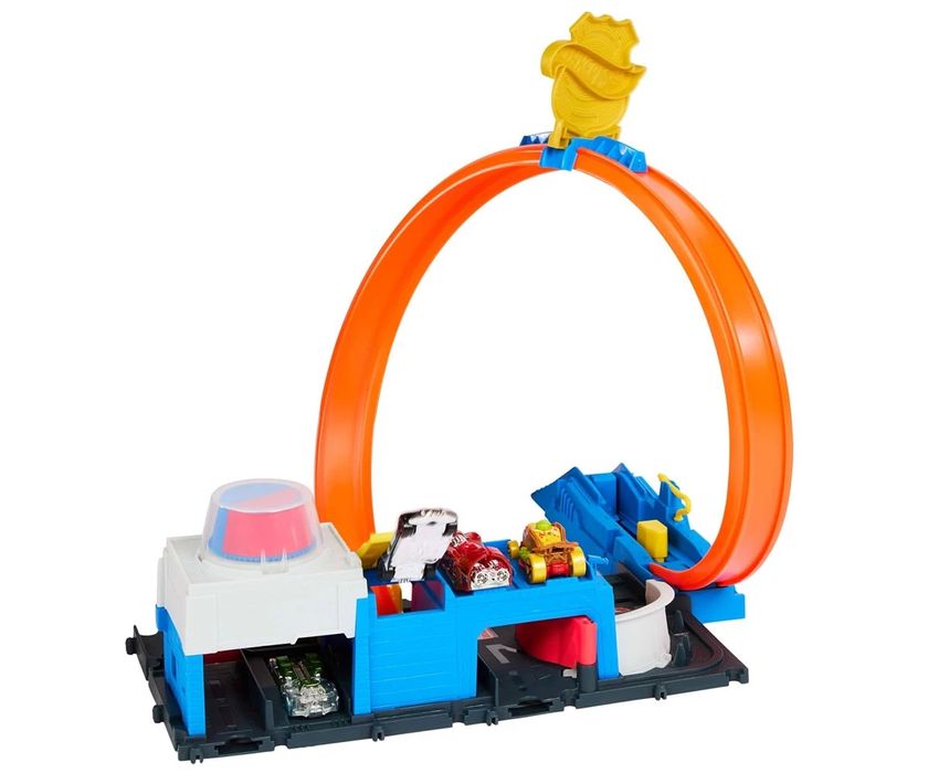 Hot Wheels City - Комплект полицейски участък