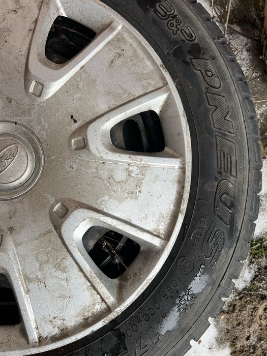 4 jante 175/65/14 cu anvelope + capace