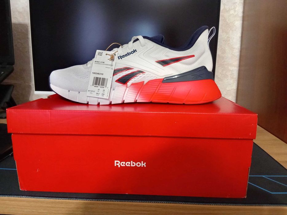Новые Reebok Nano Gym 44.5 / 29 см — кроссовки для зала