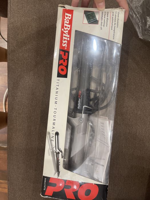 Плойка классическая babyliss pro titanium-tourmaline