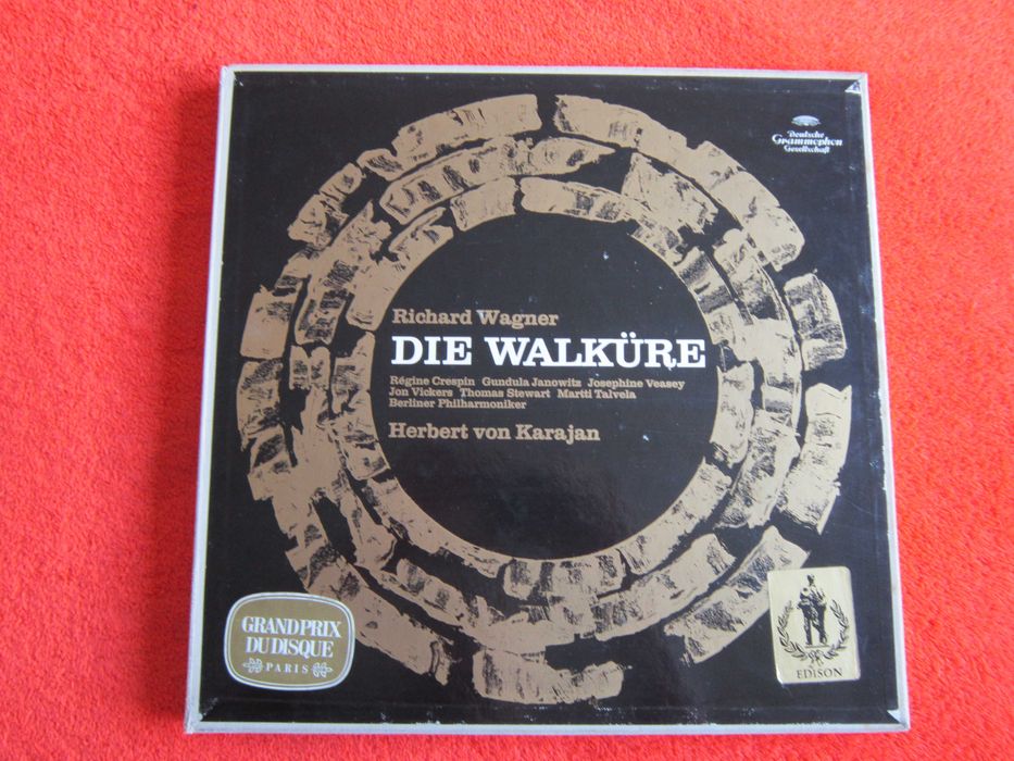 cadou rar vinil Die Walkure Walkiria  Wagner, Karajan Germany 1967