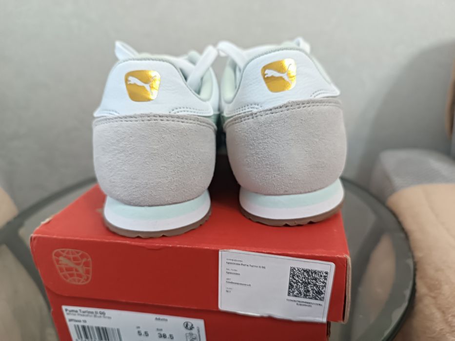 Puma  натуральная кожа. 37000   рос.размер 37,5