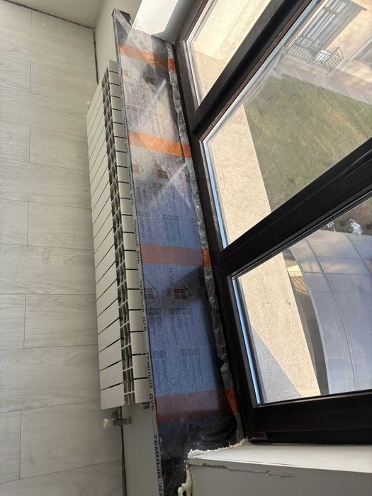 Подоконники с установкой.