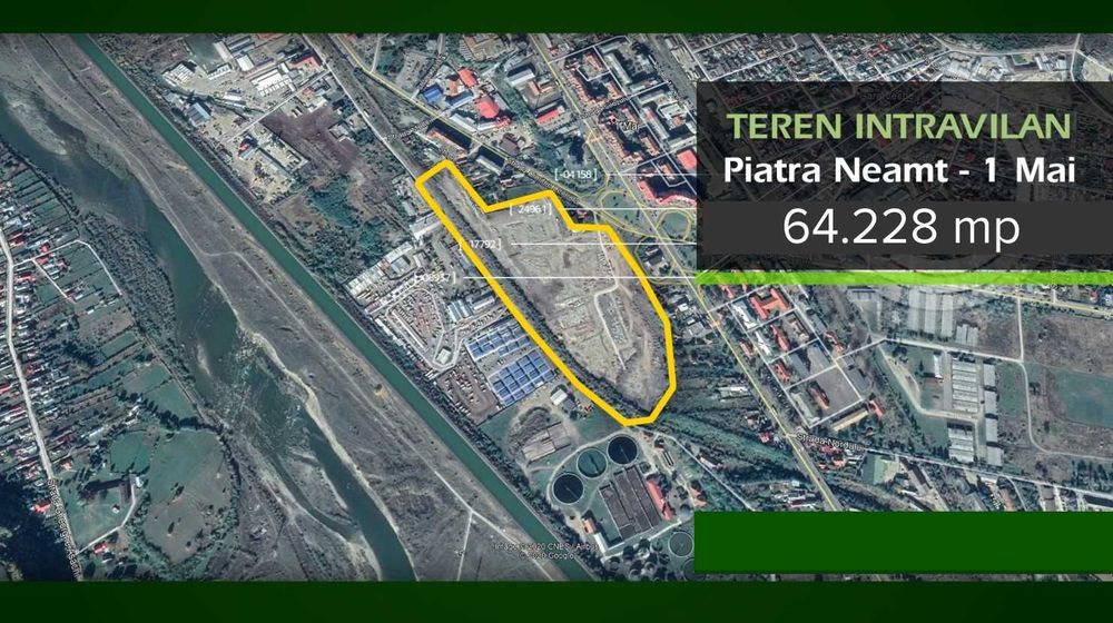Vanzare teren intravilan in Piatra Neamt - 1 Mai
