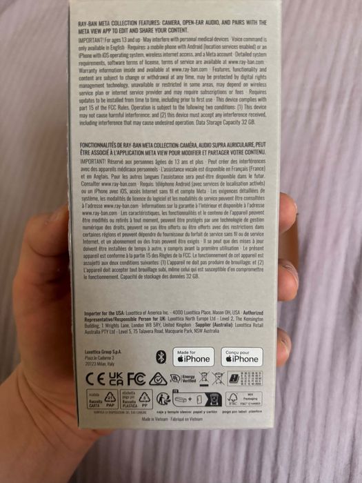 Rayban Meta Wayfarer