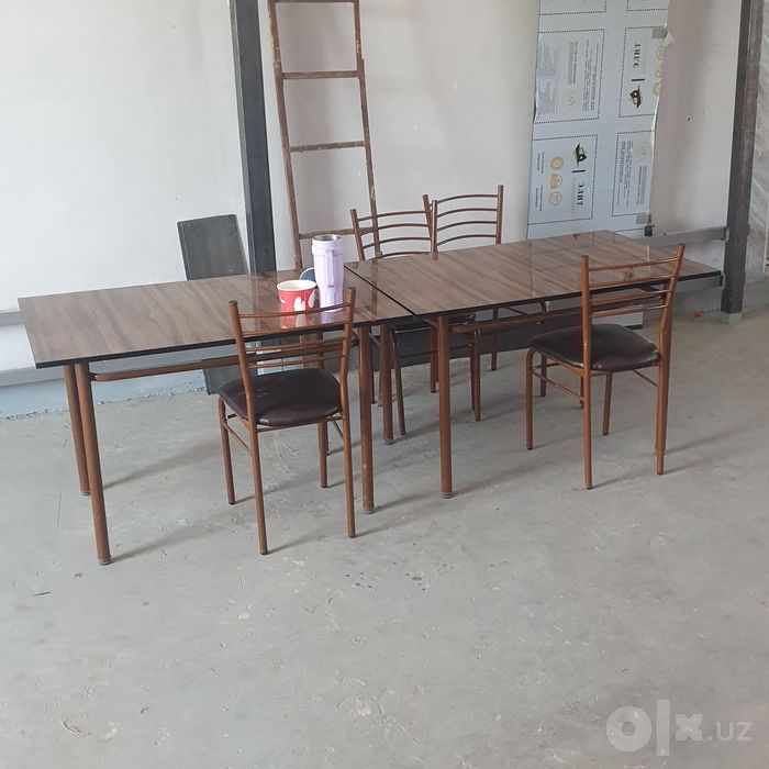 Столы стулья новые
