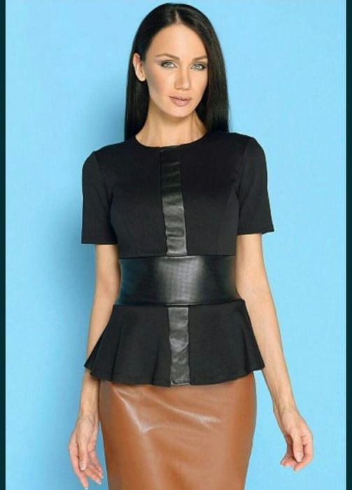 Кофточка с баской размер 44-46