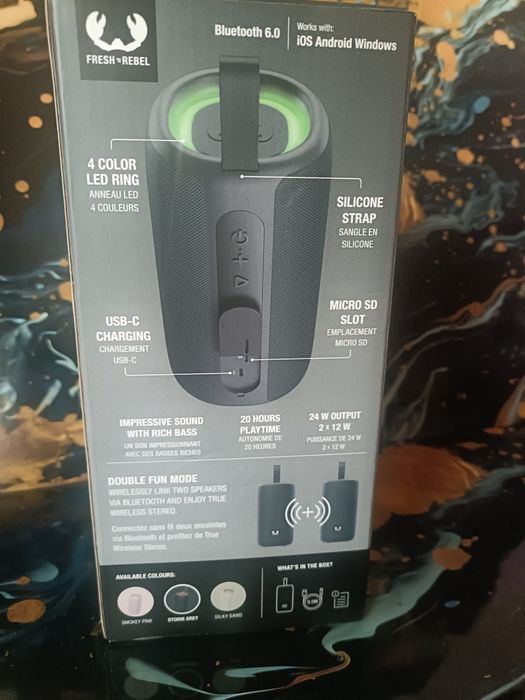 Boxă portabilă wireless Fresh 'N Rebel XL  sigilată
