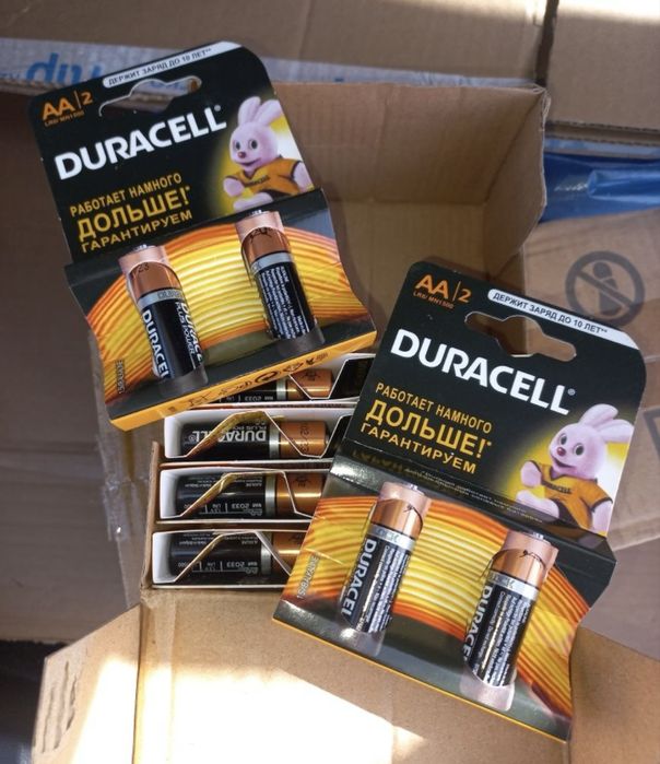 Батарейки Duracell AAA/AA
