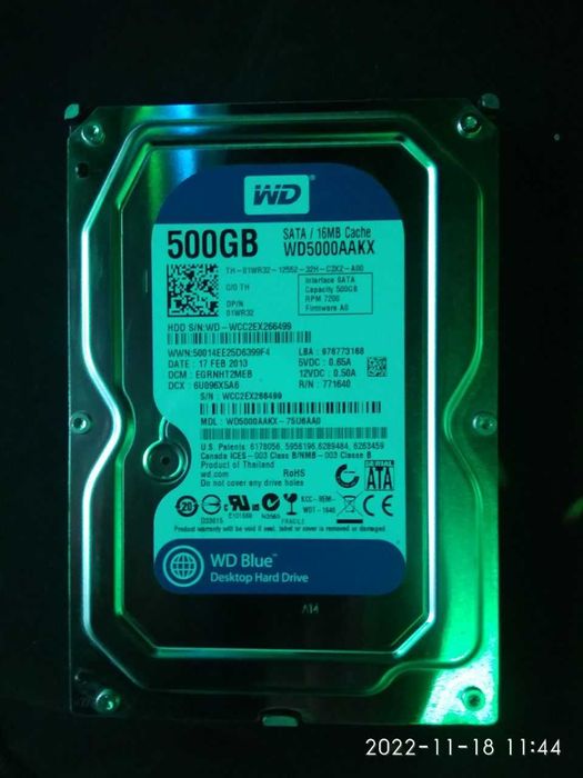 500 Gb Hdd дисклар арзон нархларда