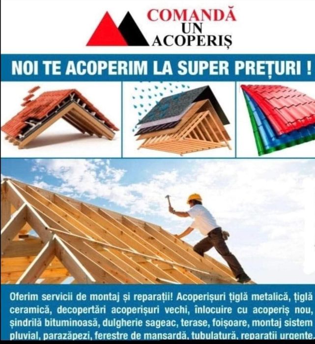 Acoperișuri și reparații