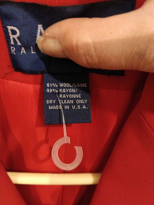 Дамско сако Ralph Lauren червено