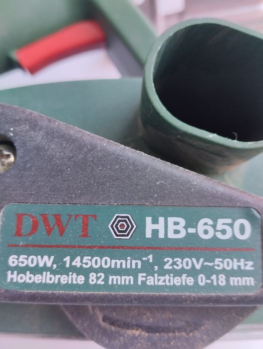 Электрорубанок dwt hb-650