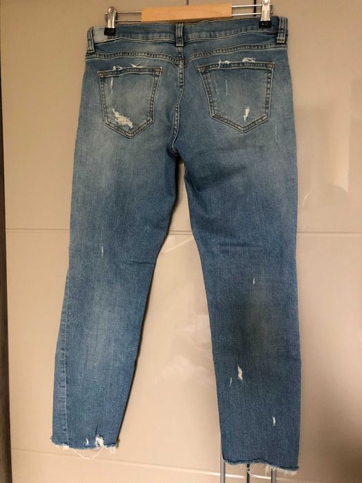 Zara Premium Denim Collection скини дънки - размер 38