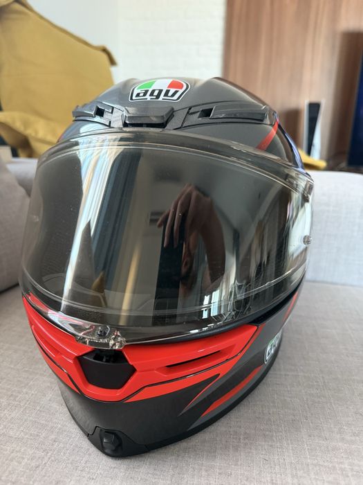 Casca moto AGV K6S marimea L + viziera heliomata