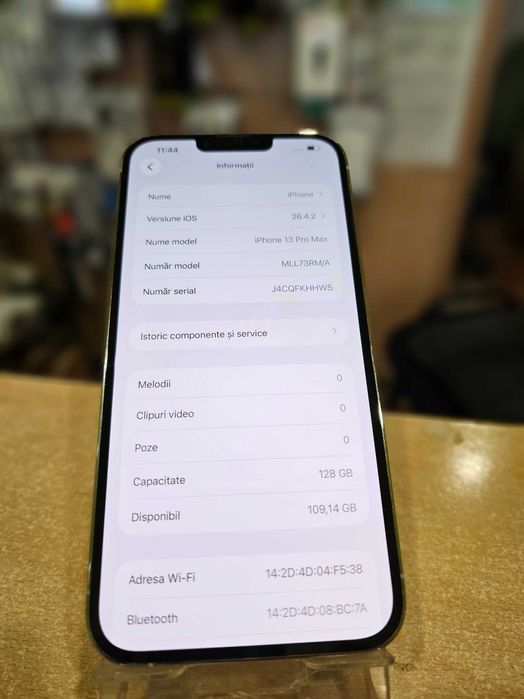 Iphone 13 Pro Max - Factura, Garantie - 128GB - Alb