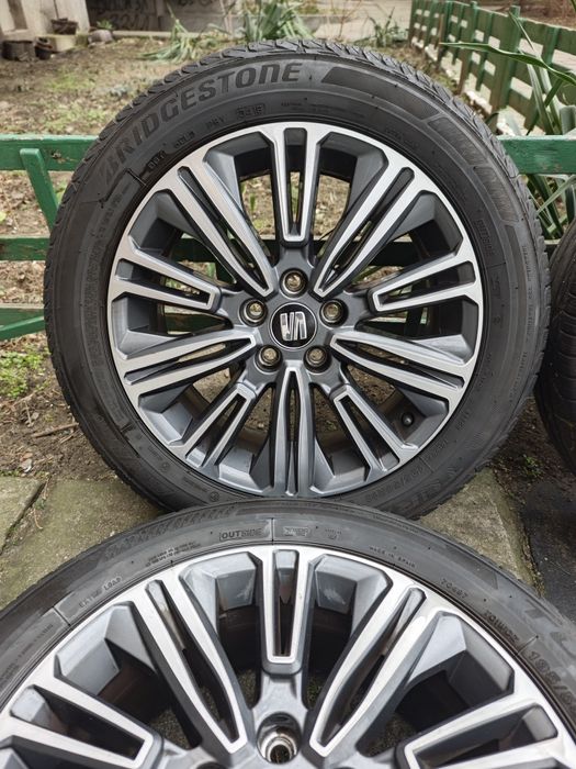 Джанти 16ки 5х100 с летни гуми Bridgestone 195/55/16