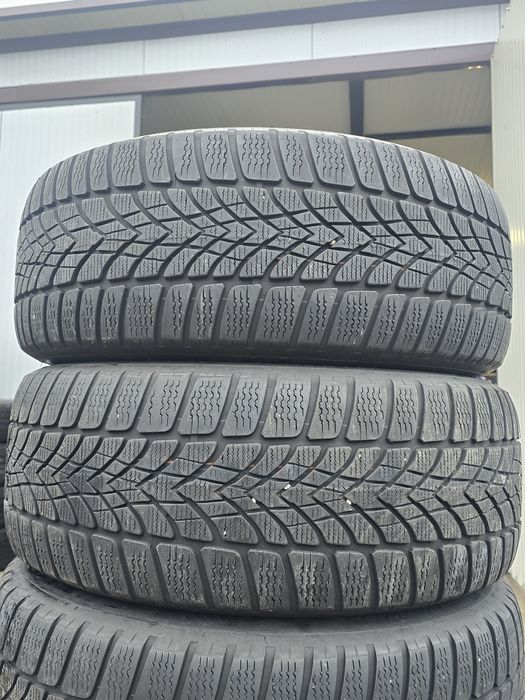 4 Броя 225/55/17 Dunlop 2x6mm 2x5mm RunFlat