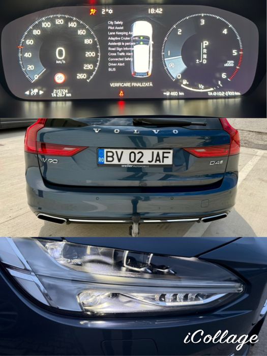 Volvo V90 2L D4 E6 Inscription/ schimb cu Bmw, Audi, Mercedes 3L