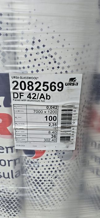 Vata minerala de sticla Ursa Gemini Plus