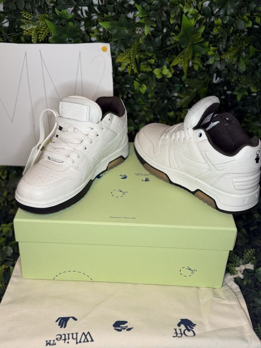 Adidasi/Sneakers Off-White OOO black and white | dustbag | MM2