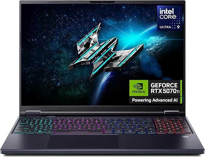 Acer Predator Helios Neo 16 AI Ultra 9 275HX 64GB 2TB RTX 5070 Ti 12GB