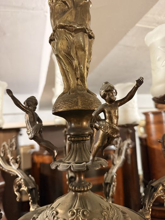 Candelabru Mare Vintage Bronz