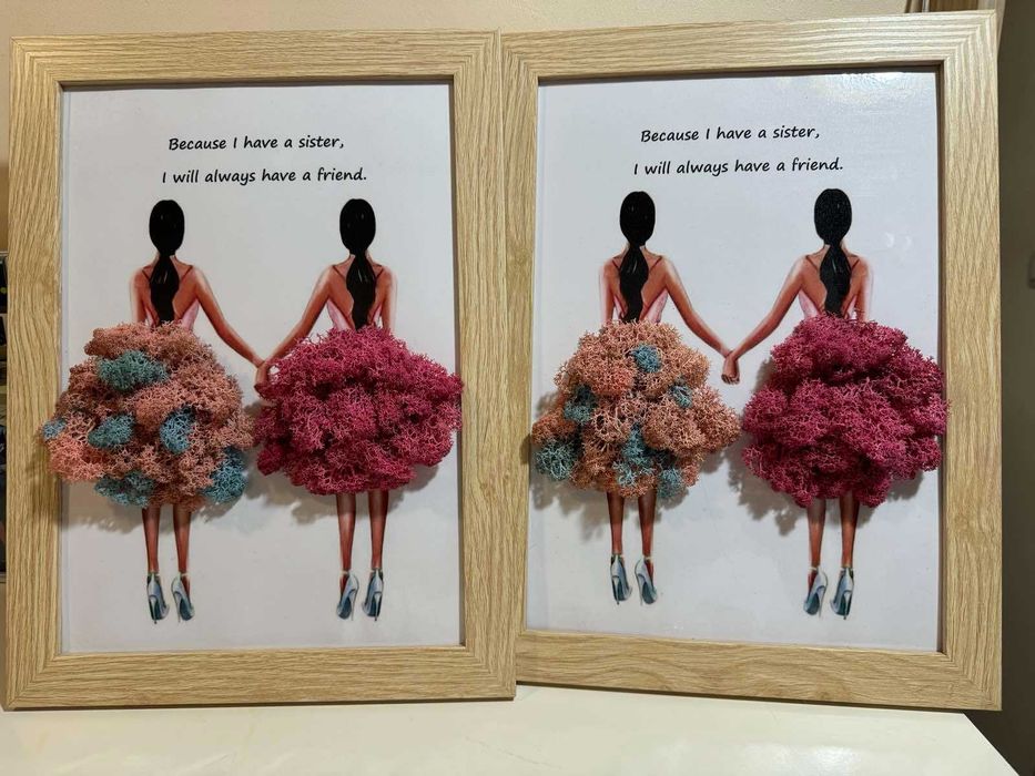 ПЕРСОНАЛИЗИРАНИ картини със скандинавски мъх