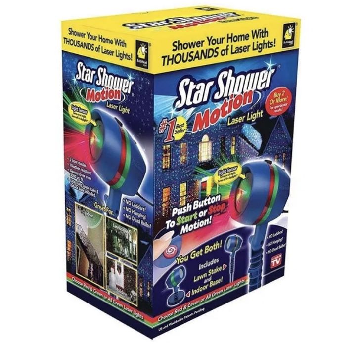 Лазерный Проектор Star Shower Motion