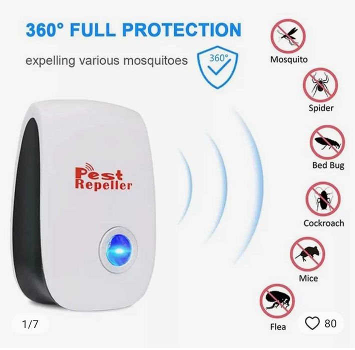 Ултразвуков уред против хлебарки ,мишки,комари и др