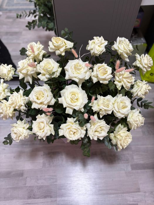 Букет цветов Роза 25штук для девушек