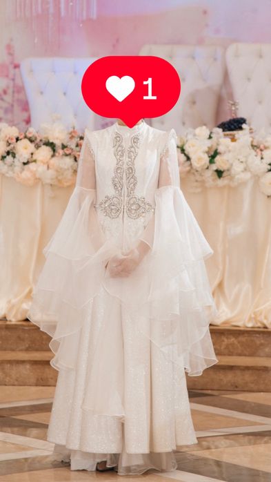 Платье на узату от Медины Сактагановой