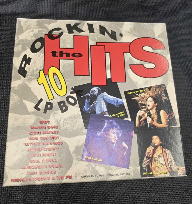 Vand 10 vinil LP Box,, Rockin'The Hits,,