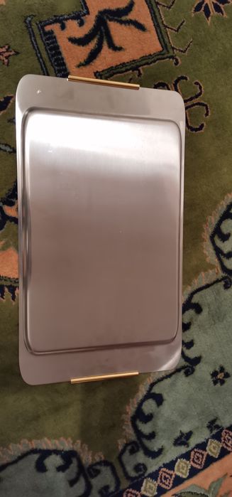 Zepter tavă servit aur inox