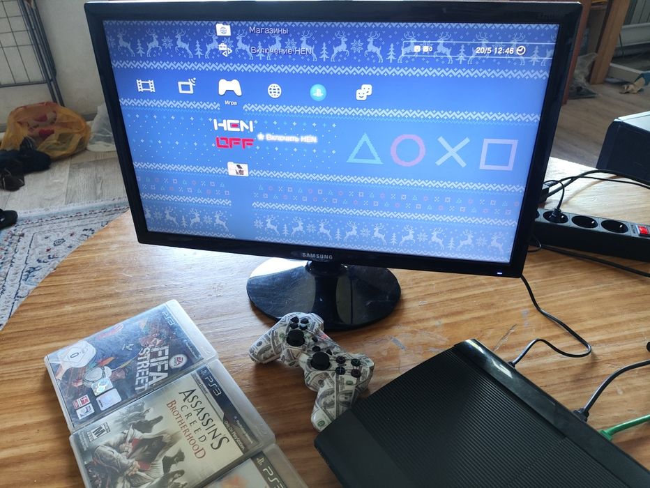 ps3 super slim прошитая с играми