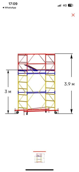 Строительные леса, вышки тура