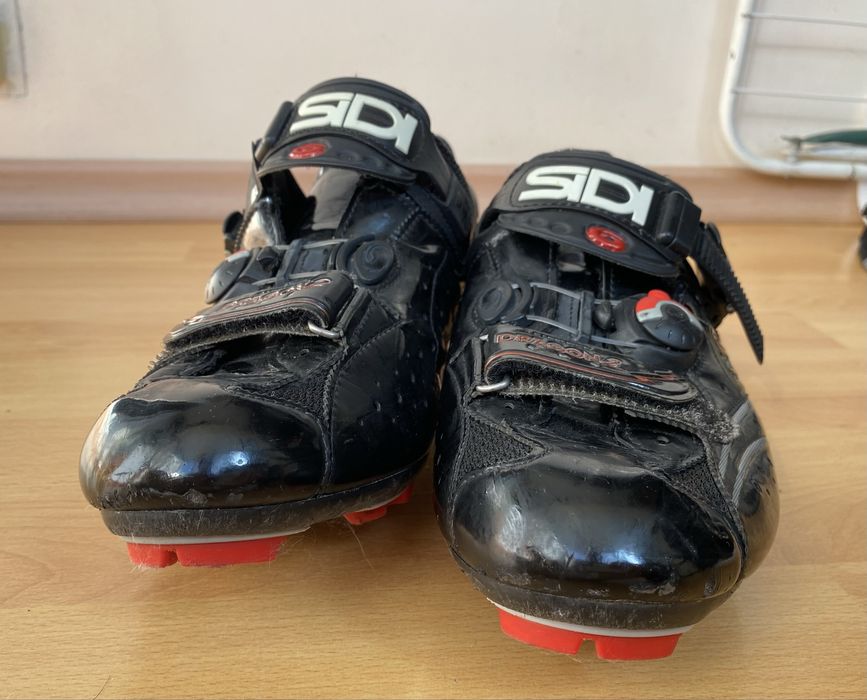 pantofi Sidi Dragon 2 SRS Carbon nr. 44 27cm CX MTB Gravel