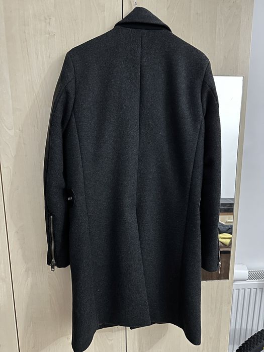 Palton Diesel piele/lana
