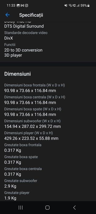 Home cinema/home theatre 5.1 Samsung hts j4500